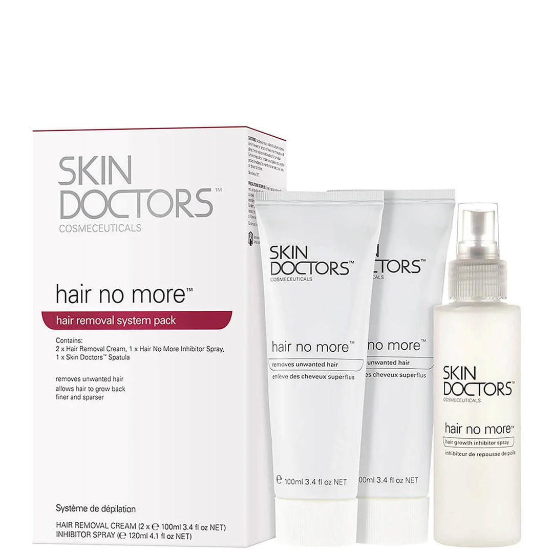 Skin Doctors Hair No More Hair Removal Pack (3 Products)