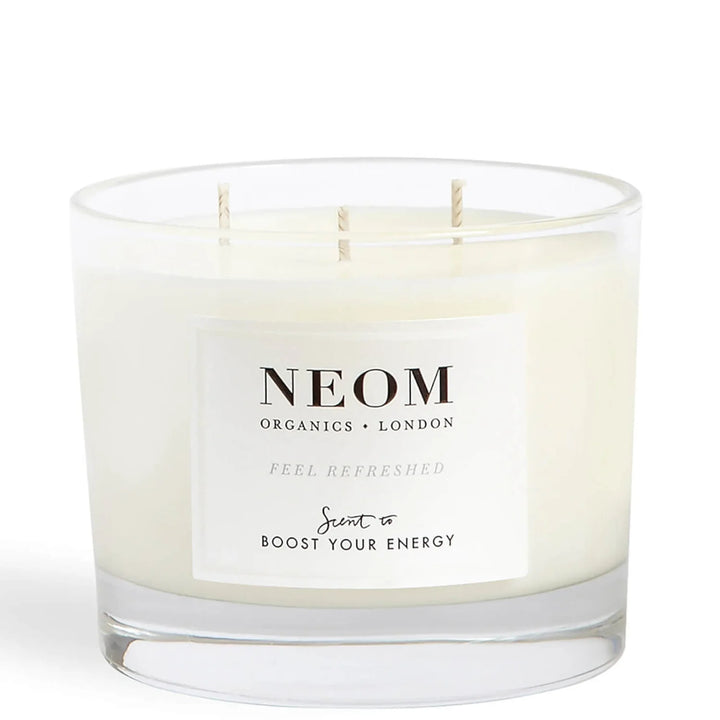 NEOM Feel Refreshed Scented 3 Wick Candle