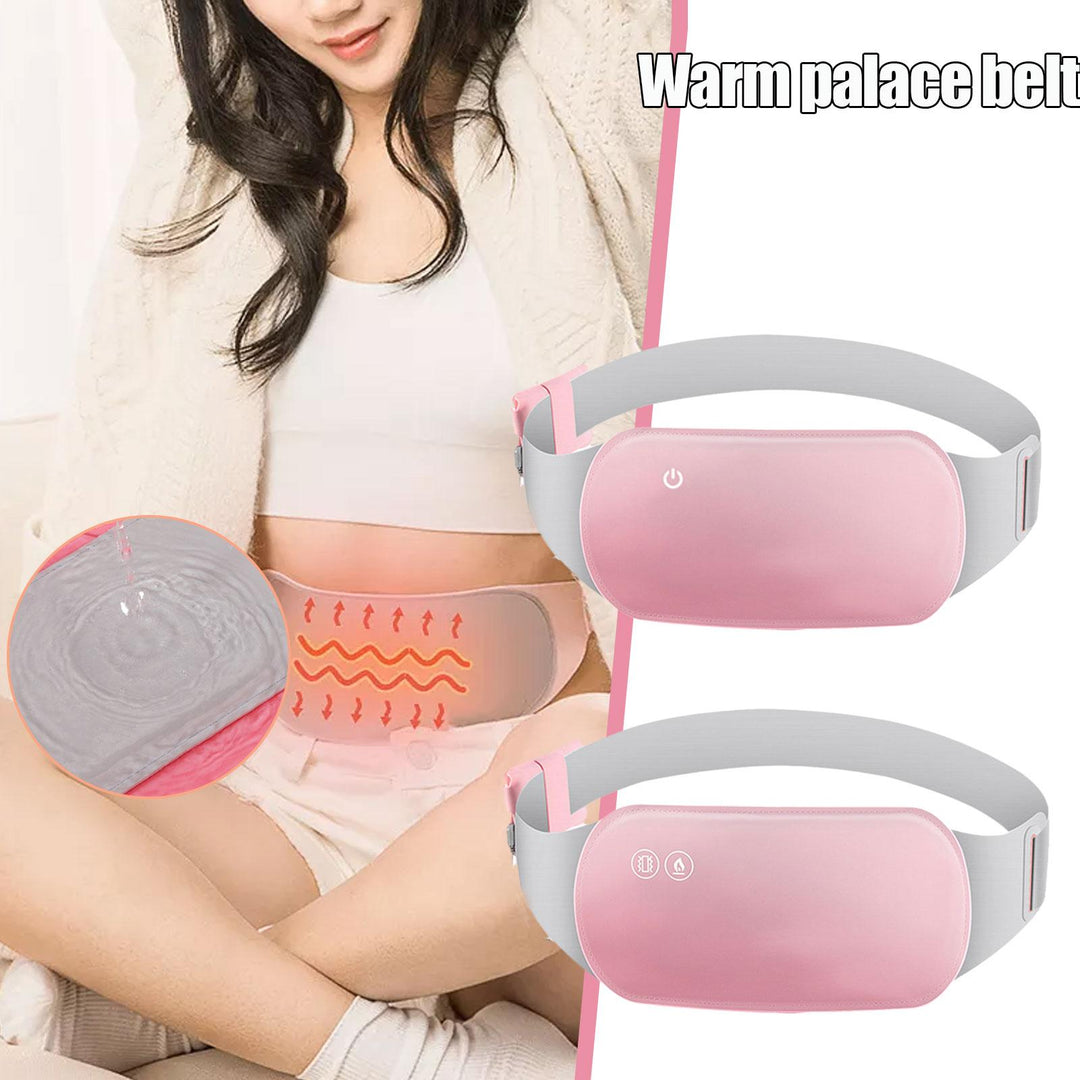 Electric Heated Belt Massager | Menstrual Heating Pad | Lushy Beauty