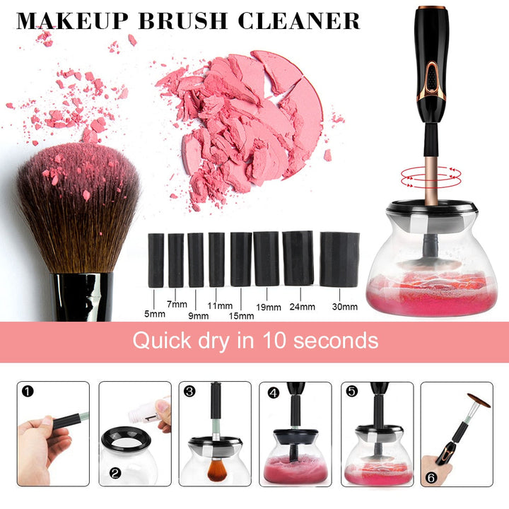 Makeup Brush Cleaner | Automatic Makeup Brush Cleaner | Lushy Beauty