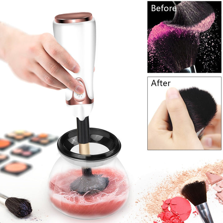 Makeup Brush Cleaner | Automatic Makeup Brush Cleaner | Lushy Beauty