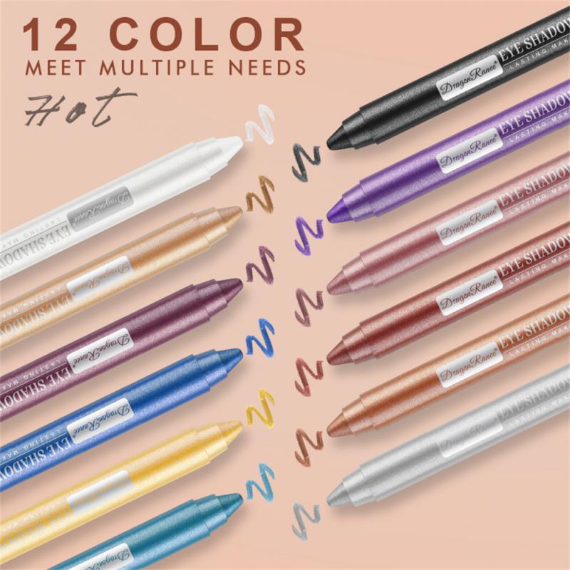 Eyeshadow Pencil Set | 12 Colors Eyeshadow Pencil Set | Lushy Beauty