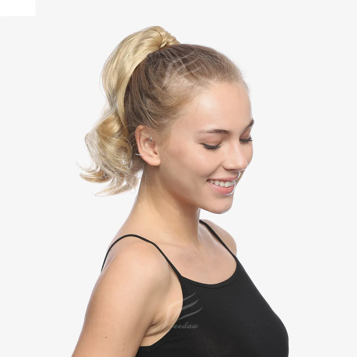 Women's Ponytail Extension Synthetic Wavy Superb Short