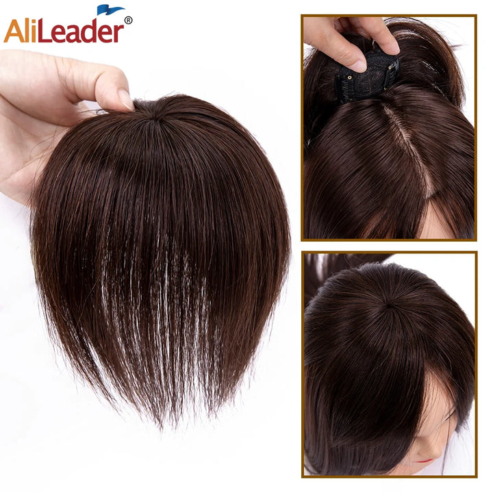 Alileader Synthetic Hair Extension With Bangs For Women