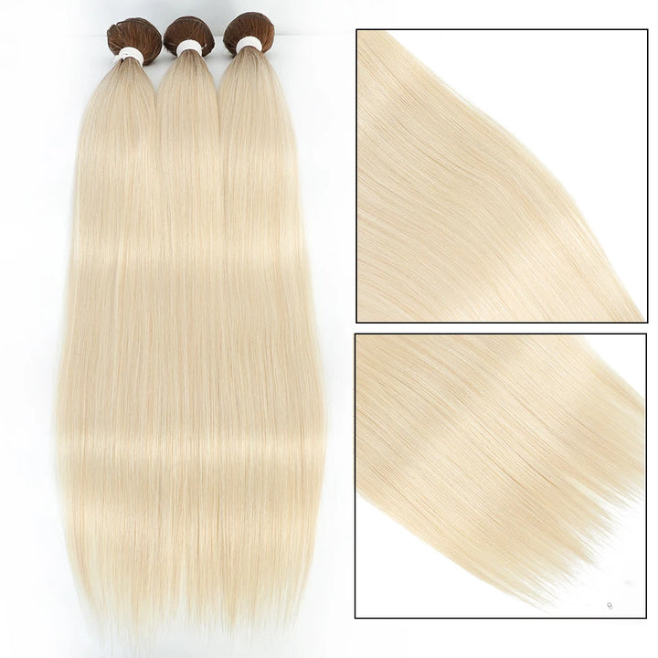 Bone Straight Hair Bundles Salon Natural Hair Extensions