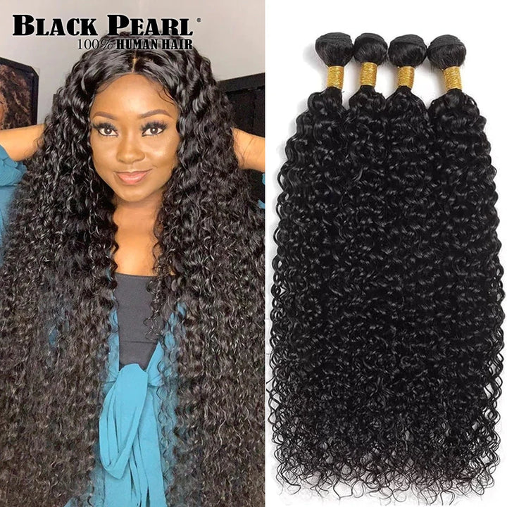 Mongolian Afro Kinky Curly Bundles Hair Extensions