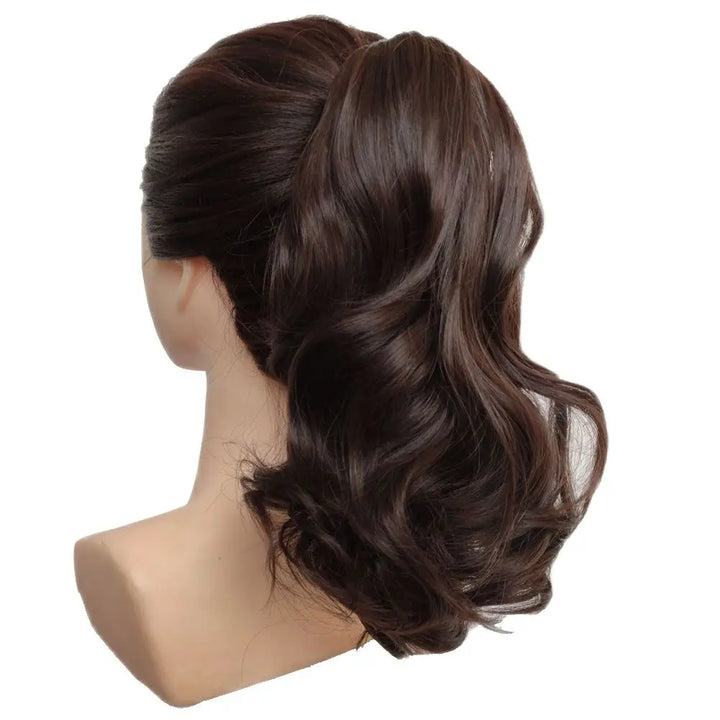 Women's Ponytail Extension Synthetic Wavy Superb Short