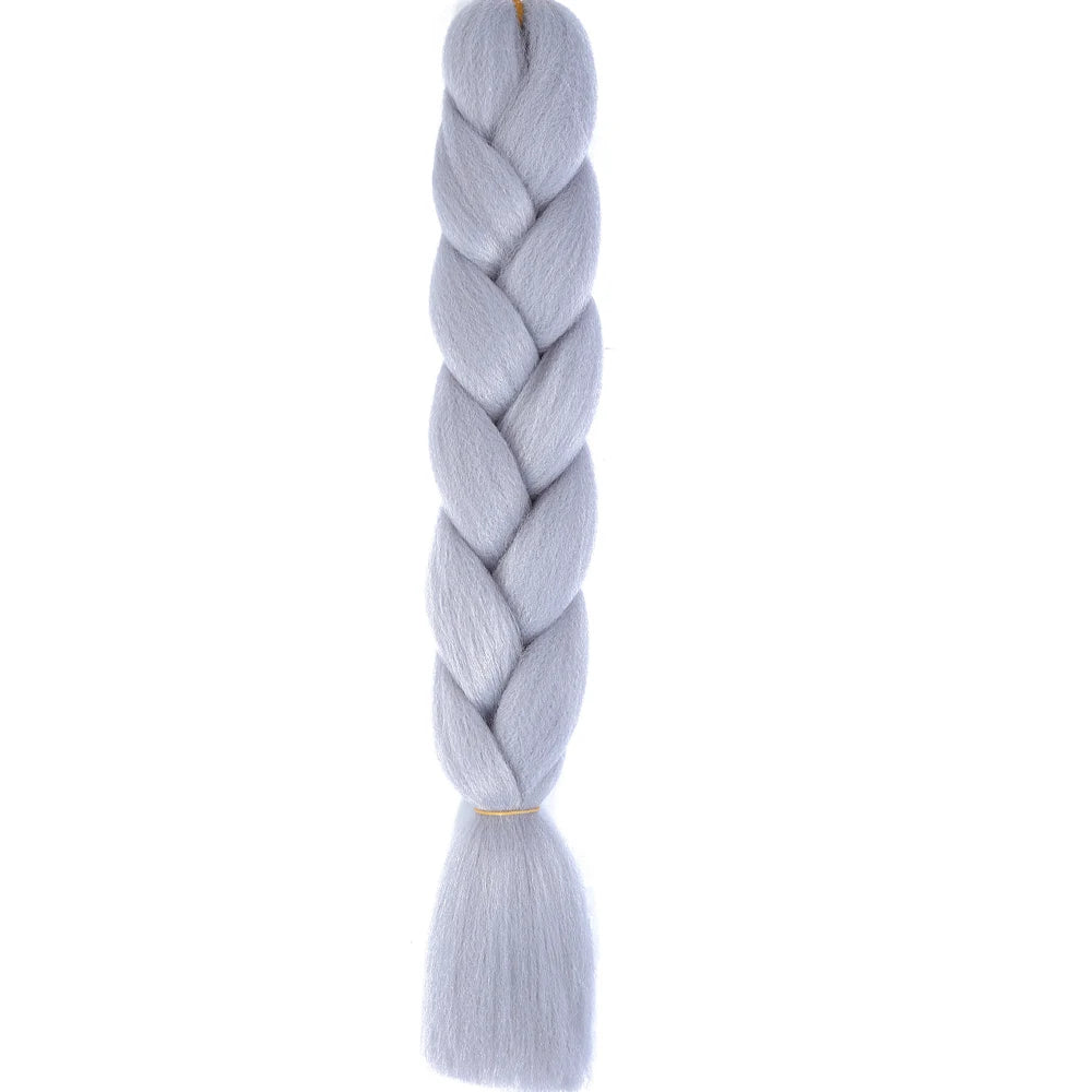 AZQUEEN 24 Inch Jumbo Braids Extensions Synthetic Hair