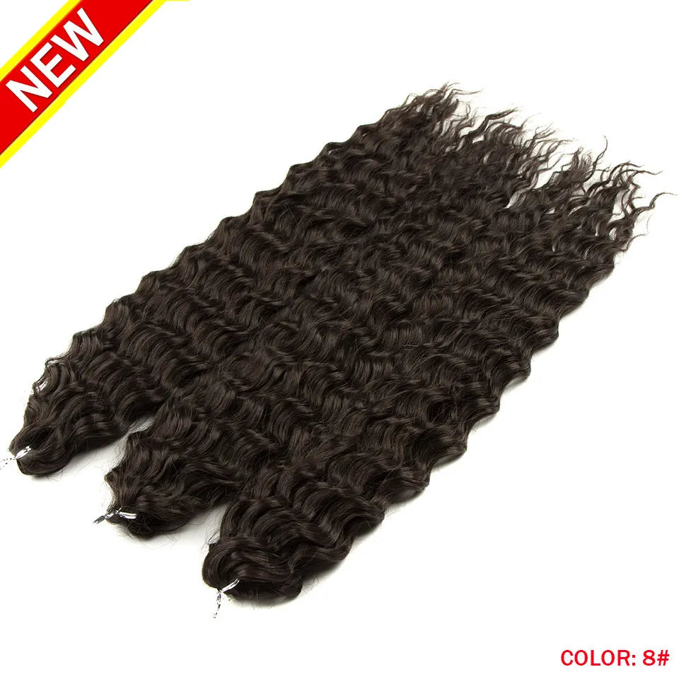 Ariel Curl Hair Water Wave Twist Crochet Hair Extension