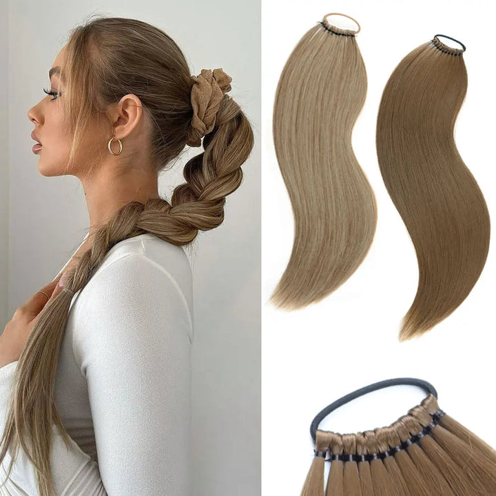 AZQUEEN Ponytail Synthetic Hair Extensions Long