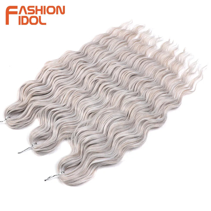 Anna Hair Synthetic Loose Deep Wave Braiding Hair Extensions