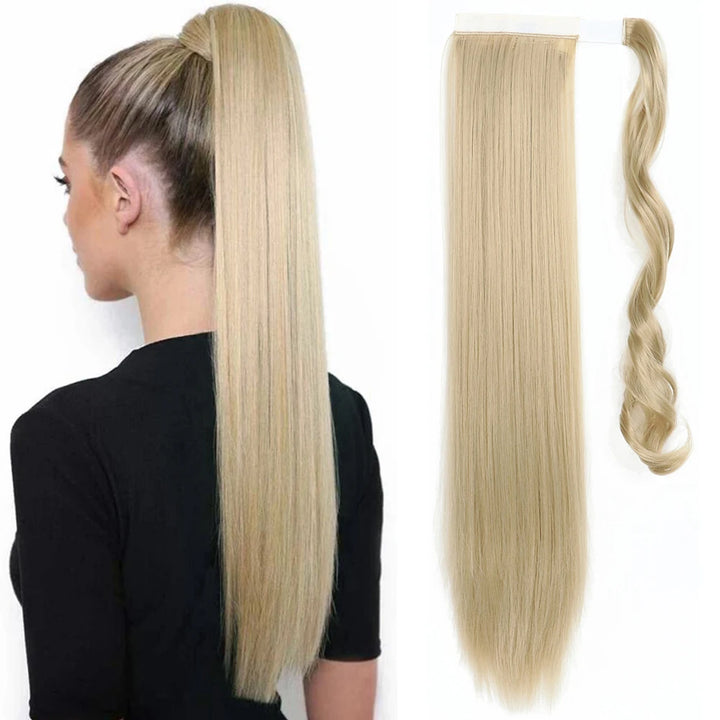 MERISIHAIR Synthetic Long Straight Wrap Hair Extension