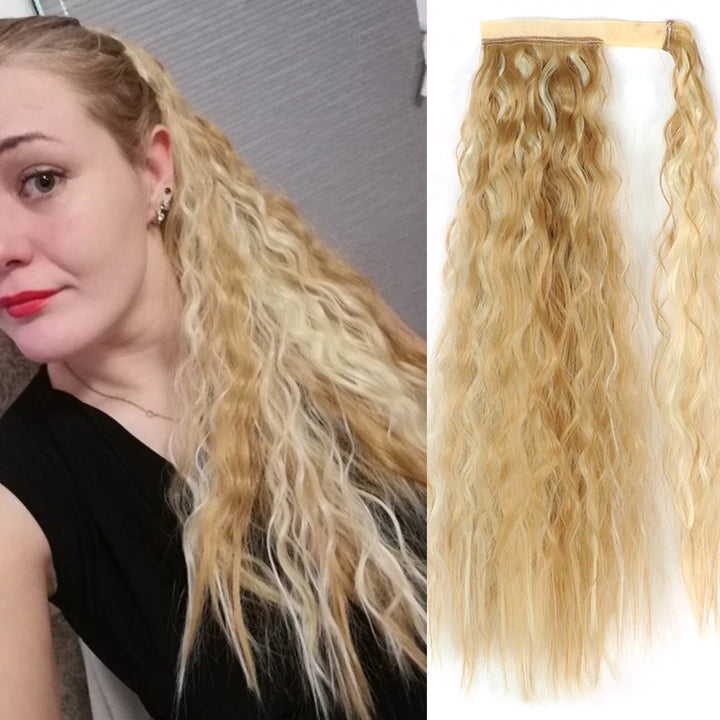 MERISIHAIR Synthetic Long Straight Wrap Hair Extension