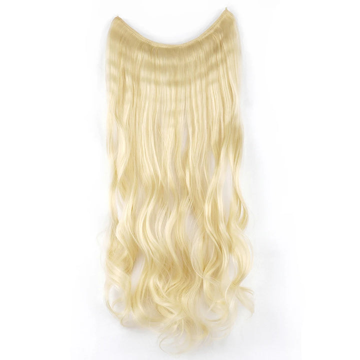 Soowee 17 Colors Long Gray Blonde Synthetic Hair Extension