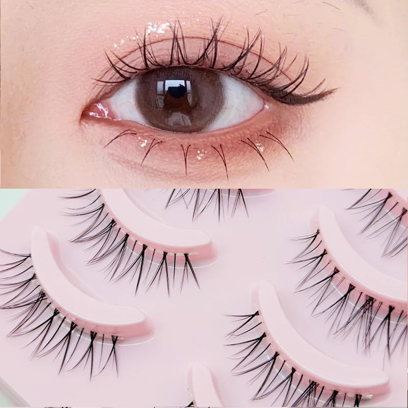 5 Pairs Anime Lashes | fake eyelashes | Lushy Beauty