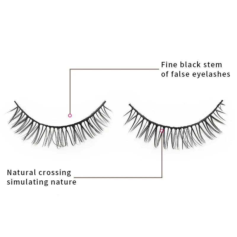 DINGSEN Fake Eyelash Anime Lashes 5 Pairs