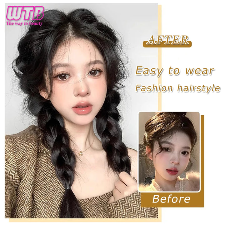 WTB Synthetic Braided Twist Braids ponytail Hair Extension