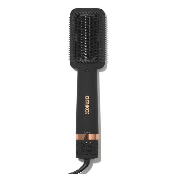 Amika Double Agent 2-In-1 Straightening Blow Dryer Brush