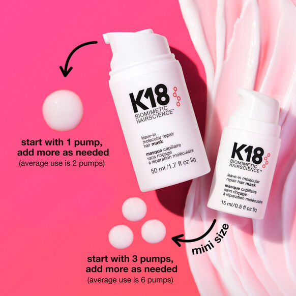 K18 HAIR Leave-in Molecular Repair Hair Mask